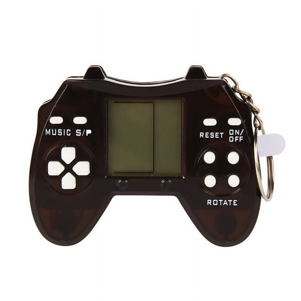 Children's Building Blocks Handle Game Console, Mini Handheld Video Game Console, Gashapon Machine Key Chain Hanging Decoration With 6 Color Options