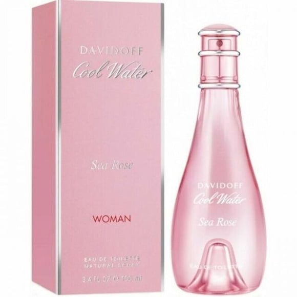 Davidoff Cool Water Sea Rose Perfume EDT 3.4 onzas 100 mililitros