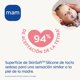 thumbnail image 3 of 2 Chupetes Nocturnos Silicona SkinSoft MAM Original Night 6m+ Rosa Brillante, 3 of 3