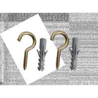 Cancamo Abierto Y Tarugo Nylon Nº 9 / 10Mm 2 Juegos - Rukafe Basics