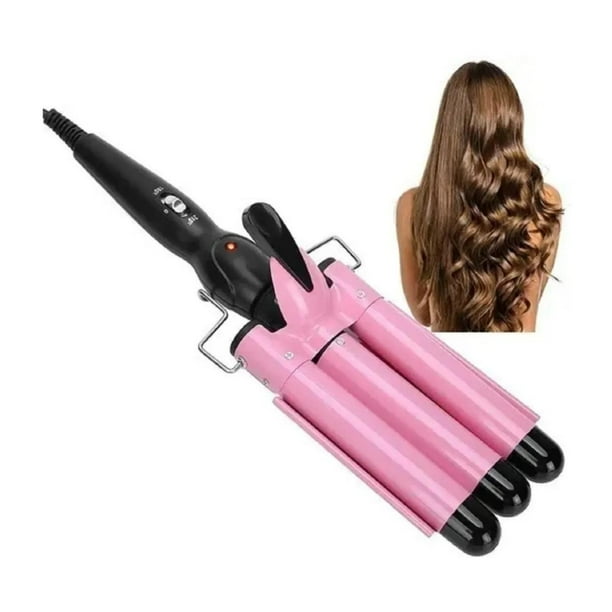 Plancha Ondulador De Pelo Lider Ondulador Rizador De Pelo Triple
