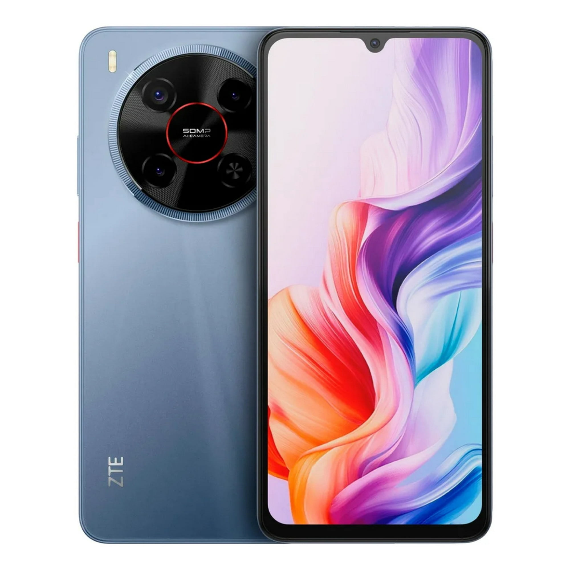 Smartphone Zte Blade V70 Max Dual Sim 256gb 4gb + 10gb(expandable) Ram Gris