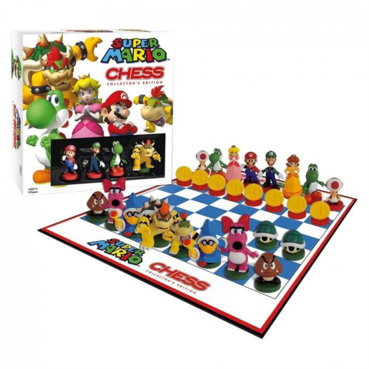 Set De Ajedrez Usaopoly Super Mario Collectors Edition