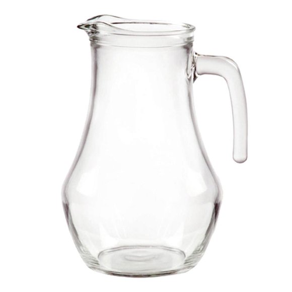 Jarra Milano Vidrio 1.87L 1 Pieza Transparente, 1 Un