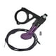 thumbnail image 2 of Manija De Control Remoto Para Tija De Sillín De Bicicleta Con Cable Y Tapa De Extremo Para Andar Al Aire Libre, Color Morado, 2 of 5