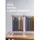 thumbnail image 4 of Carpeta colgante ThinkTex de 7 bolsillos negra (paquete de 6), 4 of 6
