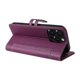 thumbnail image 3 of Premium Wallet Case for iPhone 14 Pro with Card Slots & Kickstand, Flip Cover Purple, 3 of 6