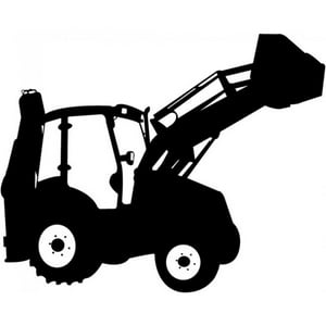 Rienda Libre Graphics - Decomural Jcb Digger Ws-17295