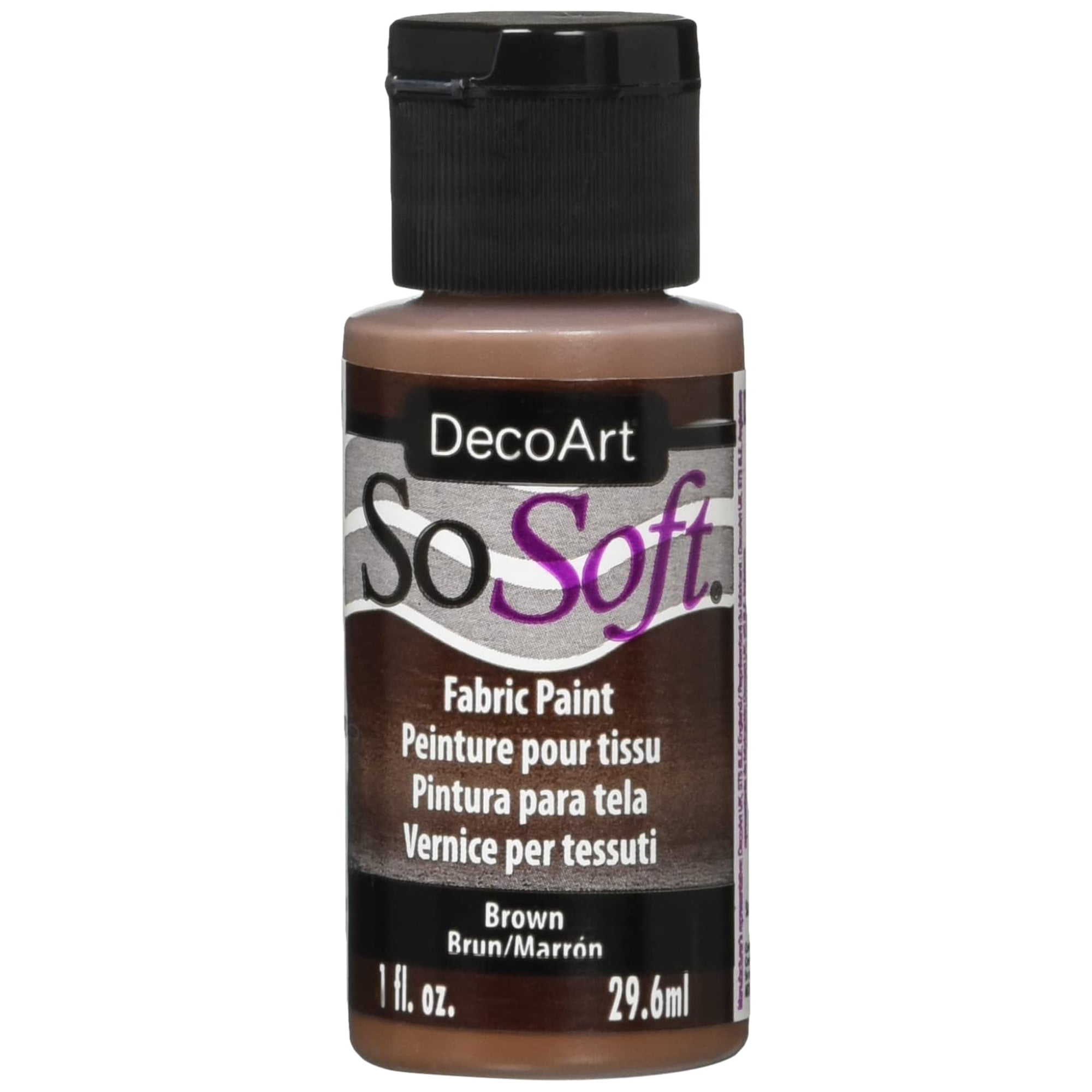 Pintura Acrílica Para Tela Decoart Dss102-26 Sosoft 30 Ml Brown