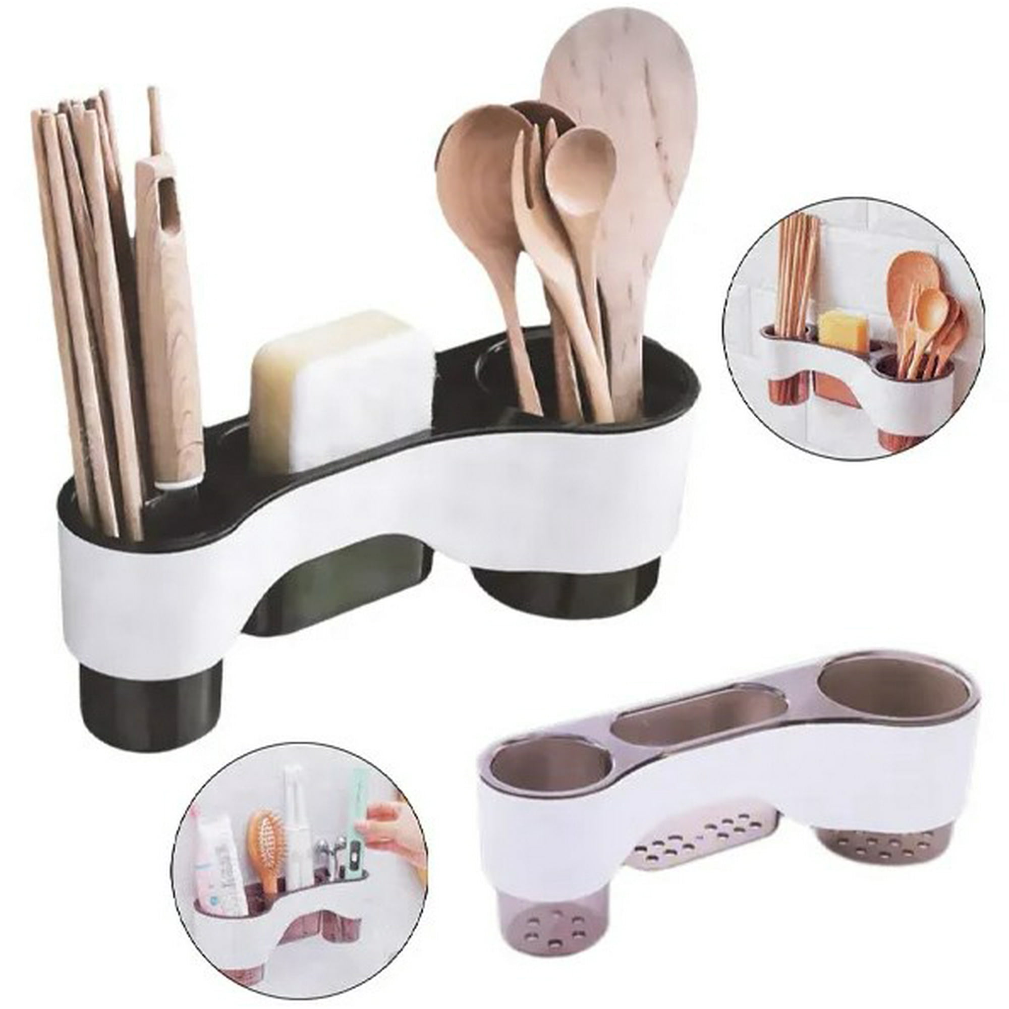 Irm - Estante Organizador Soporte Escurridor De Cocina Baño Ducha