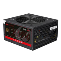 Genérico - Fuente De Poder Atx Kronos 600W, Certificada 80 Plus Bronze Negro