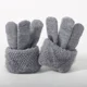 thumbnail image 2 of Guantes de lana tejidos con pantalla táctil para hombre y mujer, cálidos guantes de invierno, 2 of 5