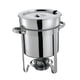 thumbnail image 2 of Chafer De Sopa Con Tapa De Olla, Soporte De Combustible, Olla De Sopa Para Banquete, Cocina, Boda, 2 of 5