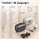 thumbnail image 2 of Audífonos Traductores Yworlln MS105 con IA, Traducción en Tiempo Real en 135 Idiomas, 2 of 9