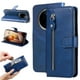thumbnail image 3 of Funda con Cremallera para OnePlus 13, Carcasa Cartera de Cuero PU con Soporte y Tarjetero, 3 of 6