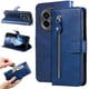 thumbnail image 1 of Funda con Cremallera para OnePlus 13R 5G, Carcasa Cartera de Cuero PU con Soporte y Tarjetero, 1 of 5
