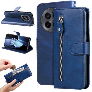 Gangxun - Funda Con Cremallera Para Oneplus 13R 5G, Carcasa Cartera De Cuero Pu Con Soporte Y Tarjetero