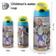 thumbnail image 2 of Pepper Ann Botella de Agua con Tapa Pop Top de Un Toque, Acero Inoxidable, a Prueba de Fugas, para Deportes, Botella Infantil azul 12 oz, 2 of 6