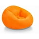 thumbnail image 1 of Puff Sillon Sofa Inflable Respaldo Simil Piel Reforzado Multicolor  NARANJA, 1 of 2