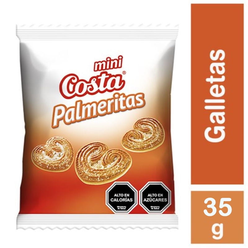 Costa - Galleta Mini Palmeritas.