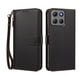 thumbnail image 1 of Funda Tipo Billetera para Motorola Moto G17 4G/G17 Power 4G con Soporte y Bolsillo con Cierre Negro, 1 of 1