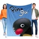 thumbnail image 1 of Pingu anti-pilling, suave, ligera, esponjosa y acogedora de lujo para hogar y cocina – Perfecta para niños y adultos,110X70cm, 1 of 6