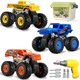 thumbnail image 1 of Monster truck desmontable Bugrtarey para niños de 3 a 8 años con taladro, 1 of 7