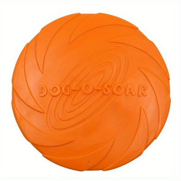 TPR Pet Soft Flying Disc Dog Gnawing Flying Saucer Pet Training To Play With Interactive Toys Dog Flying Disc