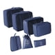 thumbnail image 3 of 7 piezas de cubos de embalaje para maletas, organizadores de embalaje, bolsa protectora impermeable para zapatos, cubos de viaje, bolsas de viaje para Armada, 3 of 5