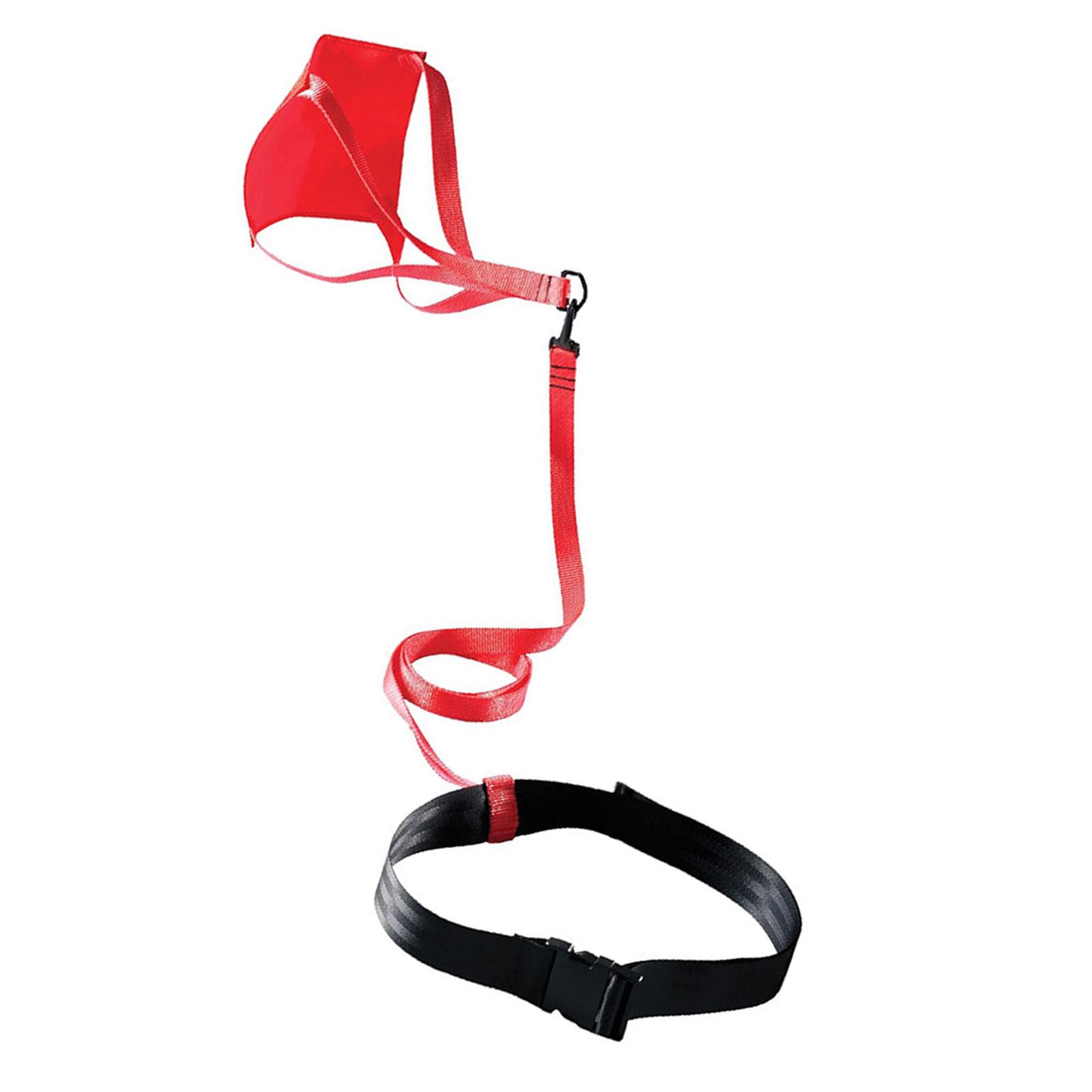 Magideal - Paracaídas De Natación, Cinturón De Resistencia Para Natación, Entrenador De Natación, Cinturón De Cintura Ajustable, Dispositivo Práctico Con Cinturó Adulto