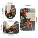 thumbnail image 3 of Harley Davidson Juego de 3 alfombras de baño de coral fleece: tapete de baño + alfombra de inodoro en forma de U + funda de tapa de inodoro en forma de O, 3 of 6