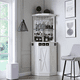 thumbnail image 1 of Vitrina Esquinero White DC08, 1 of 3