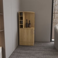 Tuhome - Bar Bajo Esquinero 8 Botelleros Jakes 2 Puertas Fresno