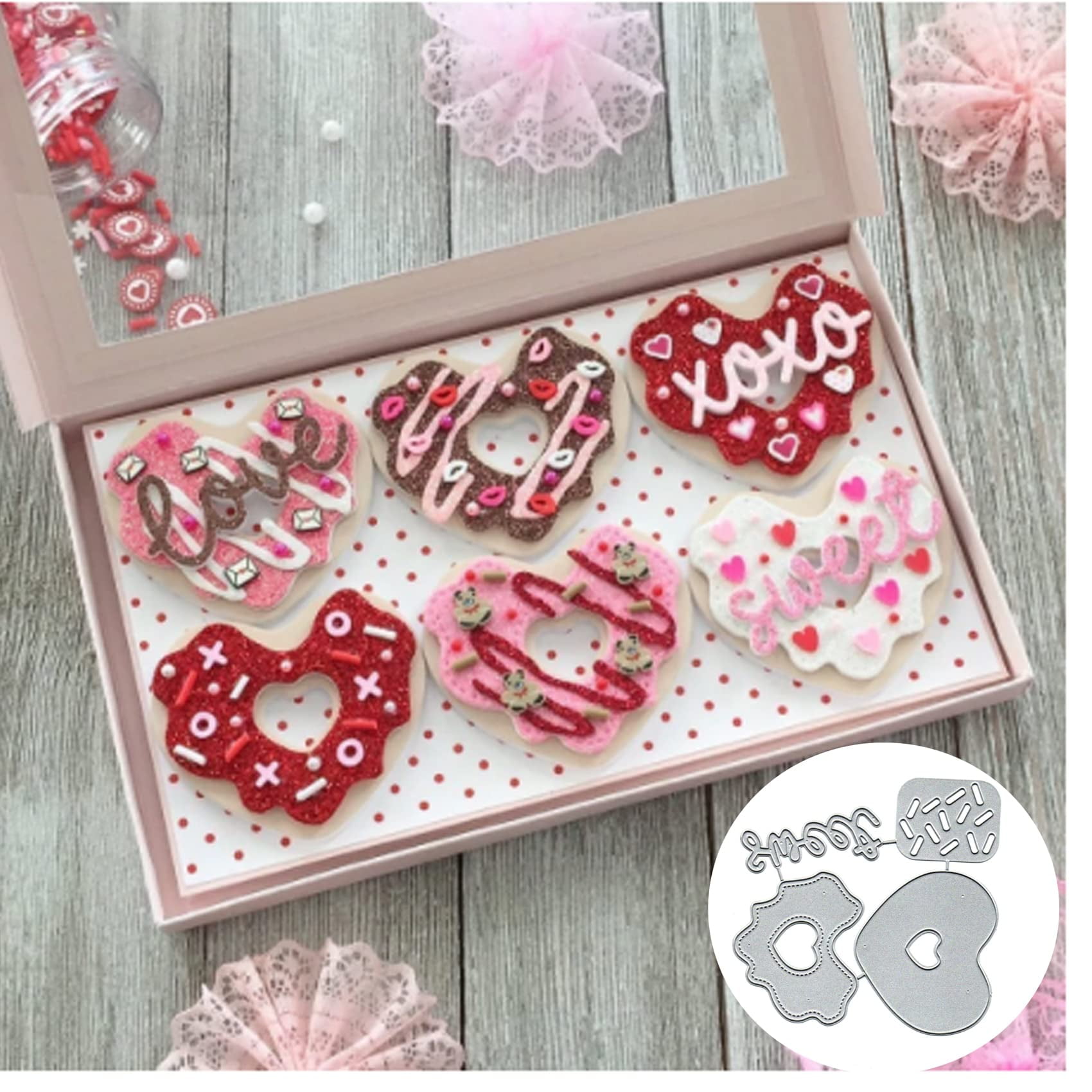 Rodilla De Metal Coolifwang En Forma De Corazón Para Manualidades