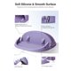 thumbnail image 3 of Soporte de teléfono de coche Loncaster de silicona para salpicaderos, color morado, 3 of 6