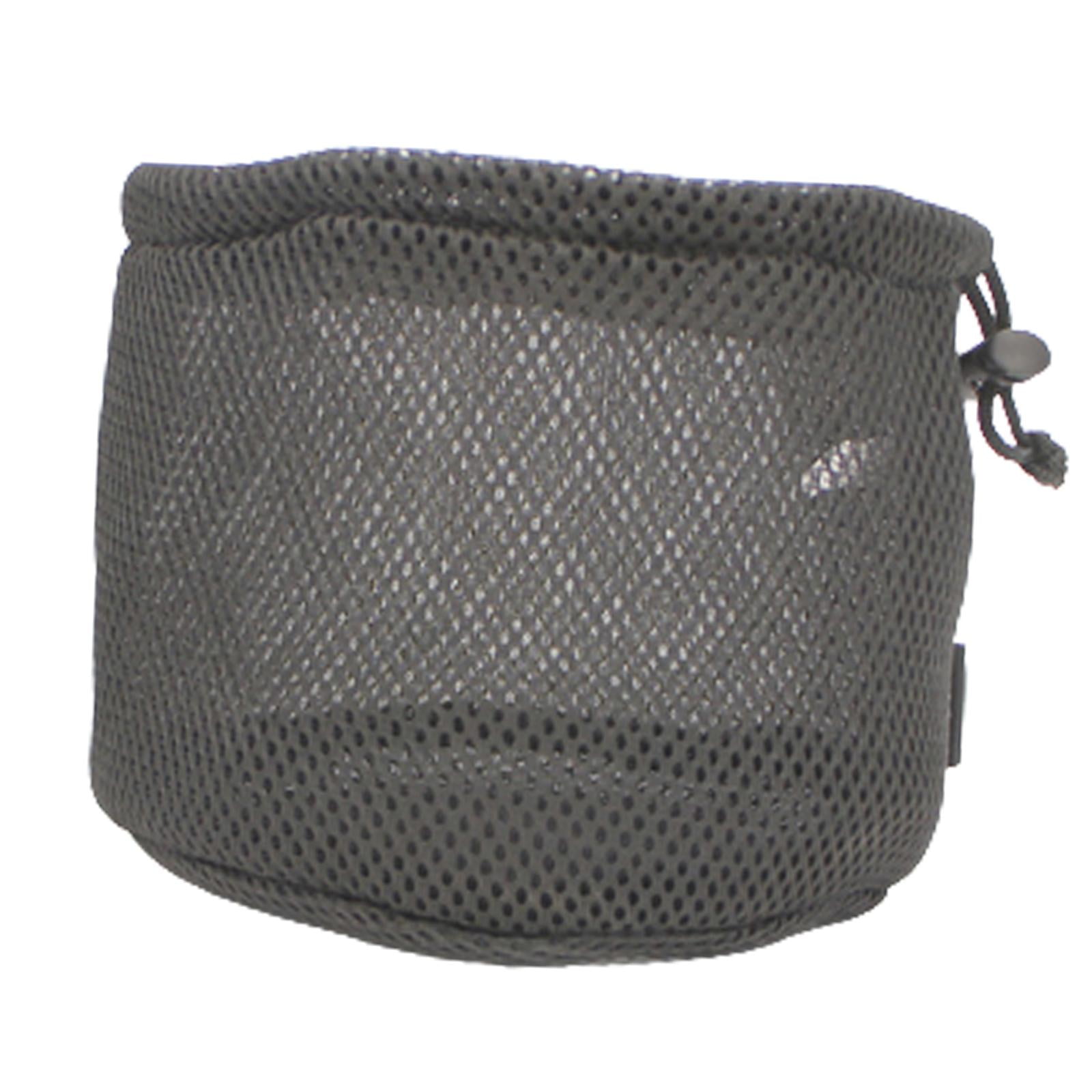 Magideal - Bolsa De Red Para Acampar Utensilios De Cocina Para Acampar Bolsa De Almacenamiento Bolsa De Malla De Visibilidad Utensilios De Cocina Bolsa Con Cordó L