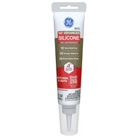Masilla De Silicona Avanzada Ge Blanca 83 Ml Impermeable