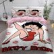 thumbnail image 1 of Ste-X Bedding , BETTY BOOP Duvet Cover Set and 2 Pillowcases , 3 Piece Soft Fluffy Bedding Set with Zipper, 1 of 3