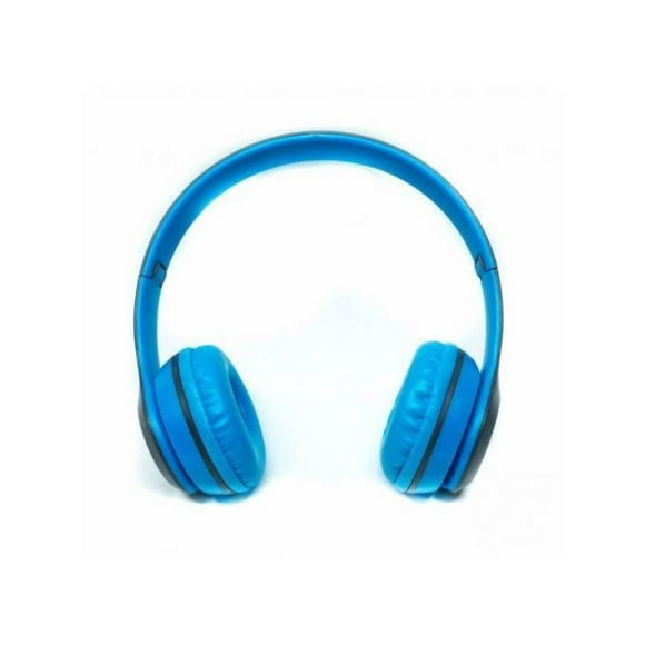 Audífono Bluetooth P47 Color Celeste