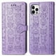 thumbnail image 2 of Funda Cartera FOXDOCK para iPhone 12 ProMax , Flip PU con Relieve de Gatos y Perros, Tarjetero y Soporte, 2 of 6