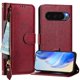 thumbnail image 1 of Funda Billetera Cremallera para Google Pixel 10 Pro XL 5G con Porta Tarjetas, Soporte y Correa Rojo, 1 of 5