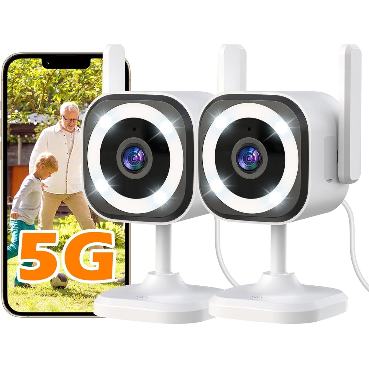 Camara Seguridad Guoanvision 5g 2k Ip66 Zoom 3x Visian Nocturna