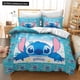 thumbnail image 1 of Anime Cartoon Stitch Bedding Set Lilo Children's Room Decoration Pillow Cover Quilt Cover Birthday Gift Decoration Bed Sheets, 1 of 5
