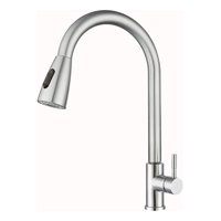 Victtorino - Monomando Lavaplatos Extensible Acero Inox 2 Funciones