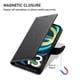 thumbnail image 2 of Funda para FOXDOCK Xiaomi Redmi A3 4G– Cuero Premium, 3 ranuras para tarjetas, Protección contra impactos, 2 of 5