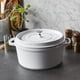 thumbnail image 2 of Cazuela de hierro fundido STAUB 7 L redonda en blanco, 2 of 5