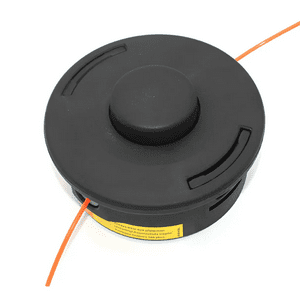 Erux - Cabezal Trimmer Porta De Nylon Para Orilladora 25-2 - Negro