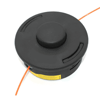 Erux - Cabezal Trimmer Porta De Nylon Para Orilladora 25-2 - Negro