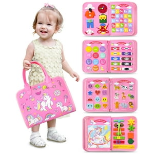 Juguete Montessori Busy Board Walenty Para Niños Pequeños De 1 A 4 Años