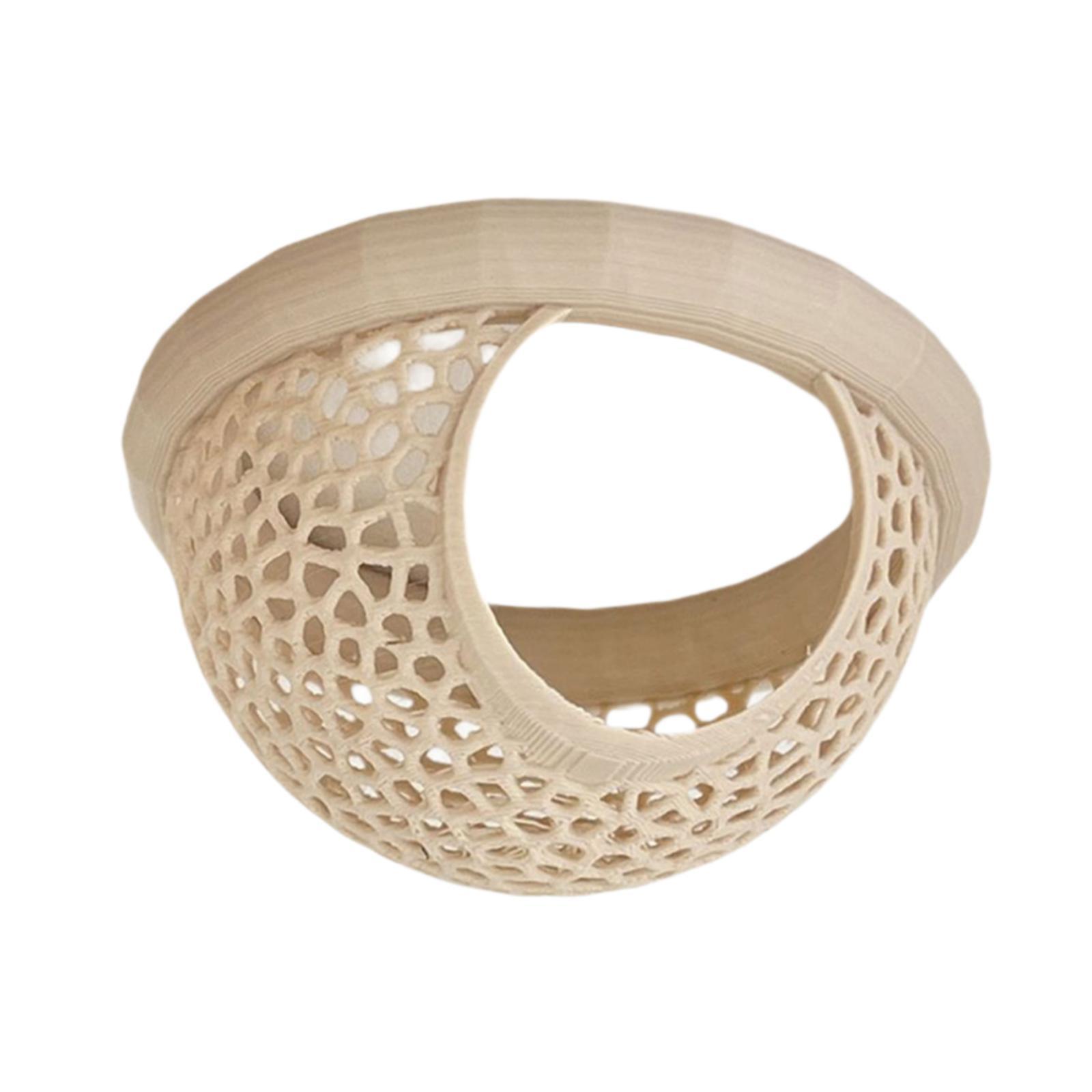 Magideal - Hamaca Para Acuario, Refugio Ornamental, Hamaca Compacta Para Bettas, Decoración Para Cría, Accesorio Para Acuario, Comedero Flotante Versátil, Cueva Beige